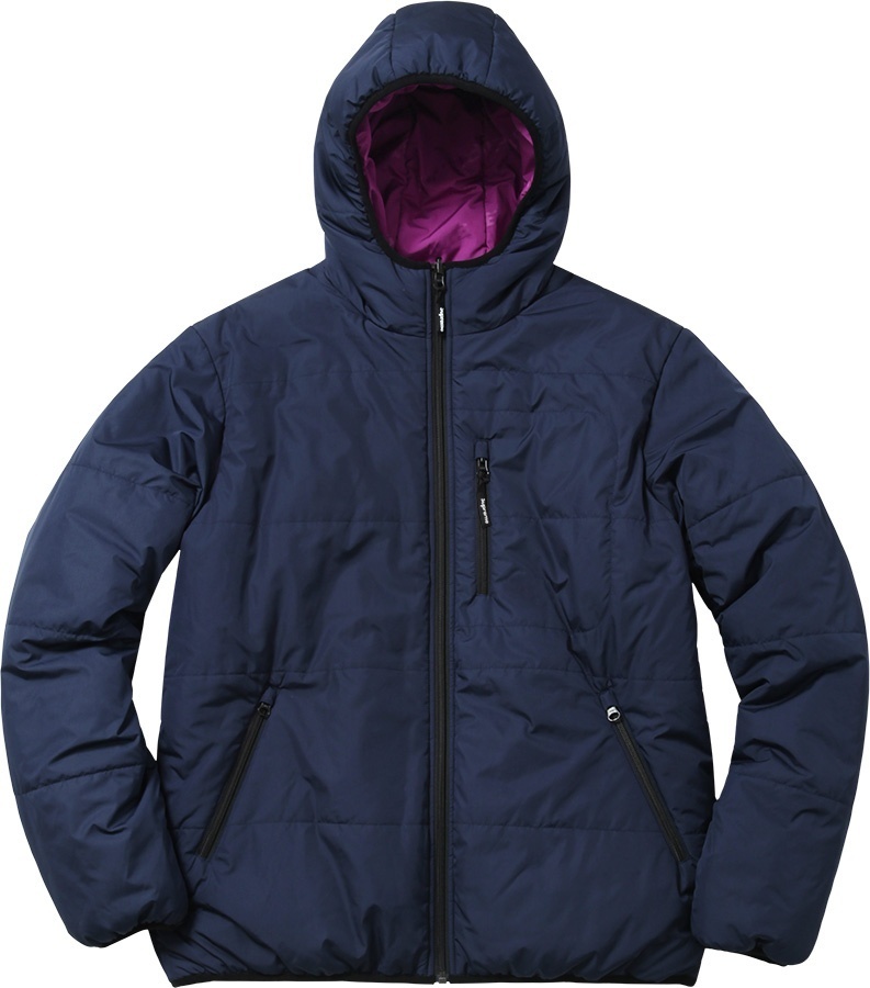 Reversible Hooded Puffy Jacket view 9